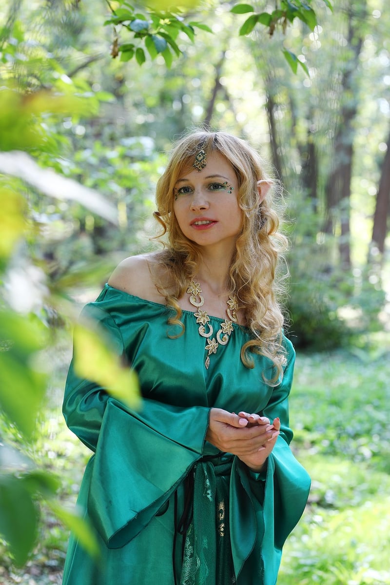 Elven Chic Wedding Dress